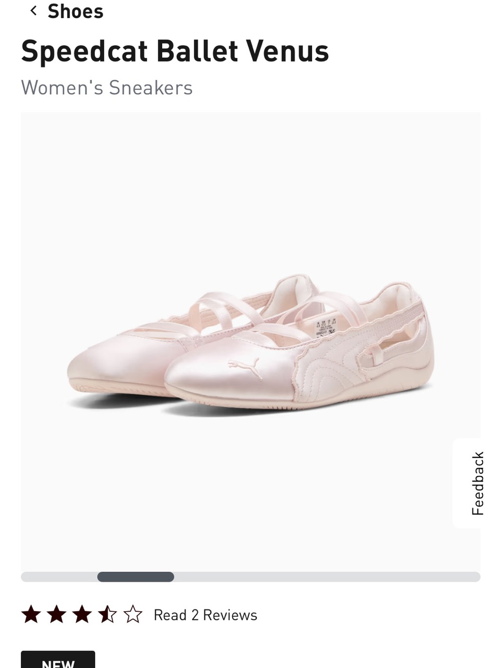PUMA Speedcat Ballet Venus Women's Sneakers - Blush Pink - Picture 4 of 6